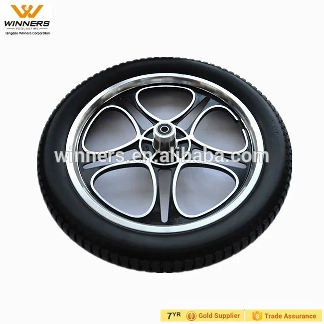 16 Inch Alloy Rim Pu Foam Lawn Mower Wheels Buy Lawn Mower Racing