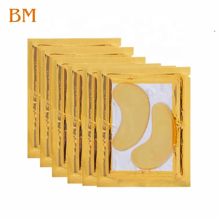 
Revitalizing Eye Treatment Mask for Men and Women Eye Pads 24k Gold Eye Mask 