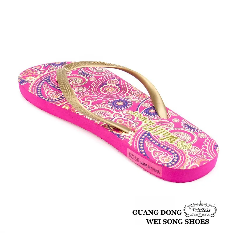 New Style Hot Sale Ladies Medicated Flat Slipper Footwear For Women - Buy Ladies Flat Slipper 