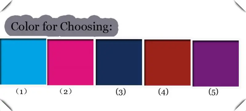 COLOR CHOOSING