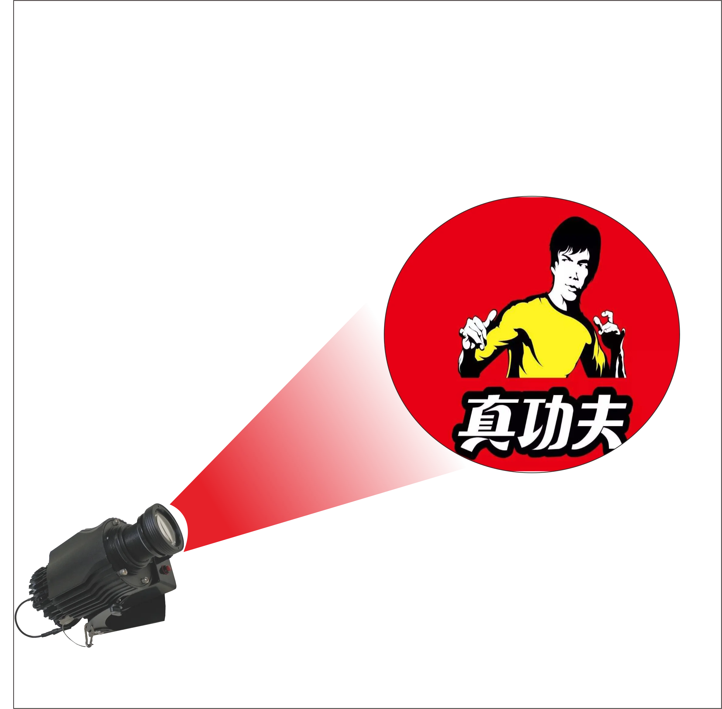 
Latest design most popular 15w Gobo projector 