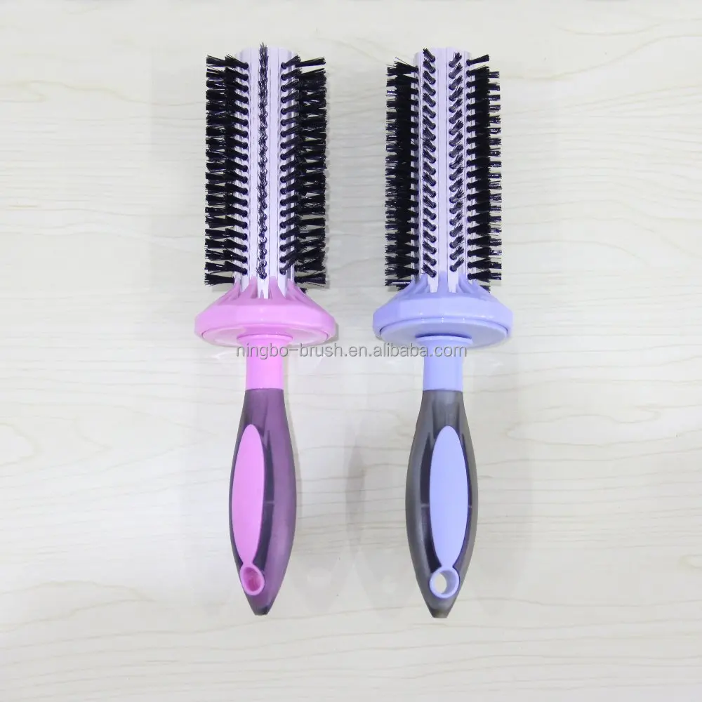
hot air rotating electric hair brush ion ceramic hairbrush hair extension brush wholesale 