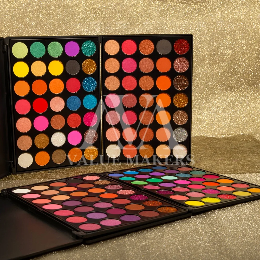 

New Arrival 2021 Custom Your Own Makeup Eyeshadow Palette 35 Color Eyeshadow Palette Private Label