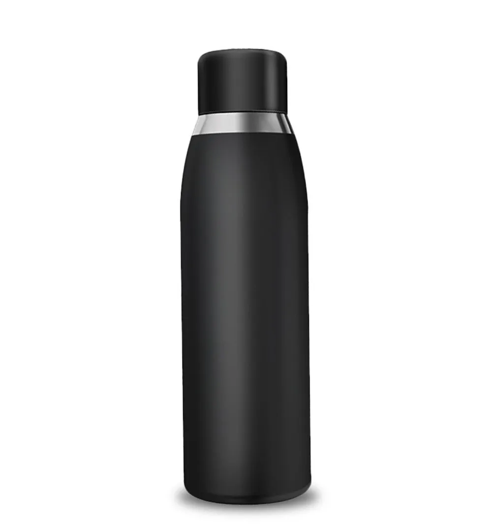 

Smart Water Bottle, 17OZ Vacuum Insulated Stainless Steel Drink Water Reminder with Temperature Indicator, Dark president;mysterious angel;fire-king;ice-blue ethereal