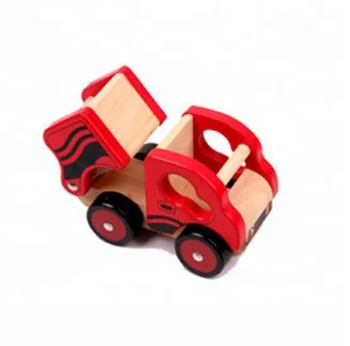 wooden dump truck