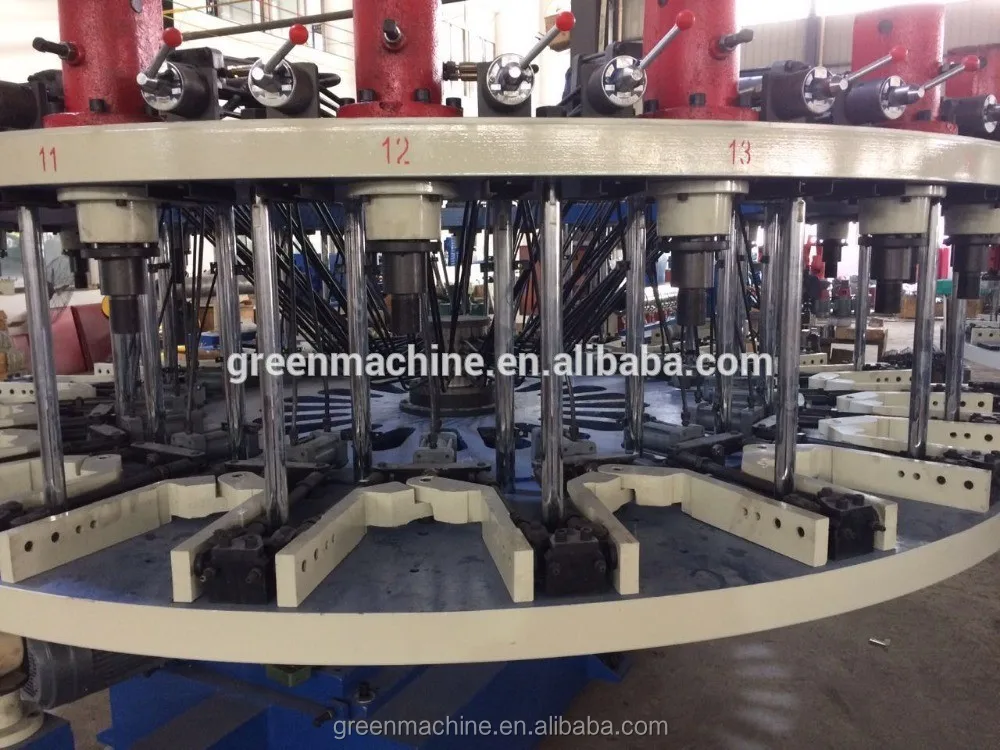 
Running shoes upper lasting sole injection machine 