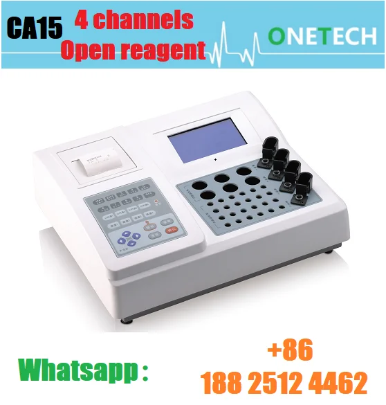 Hot Sale Coagulation Analyzer Machine With Thermal Printer Built In / 4