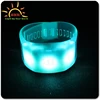 Flashing souvenir remote control bracelet with distance control function adjustable PVC band wristbands