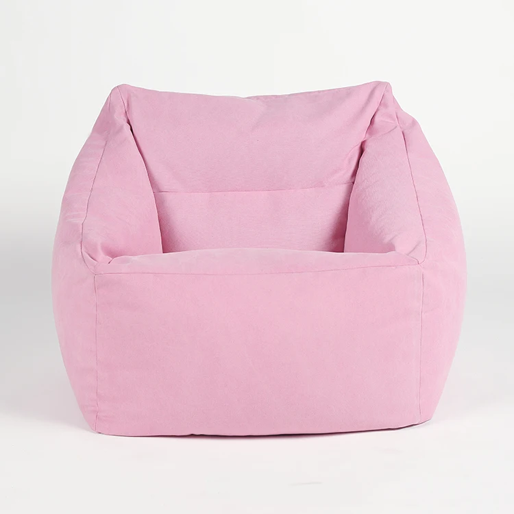 baby pink bean bag