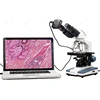 AmScope Supplies 40X-2000X LED Binocular Digital Compound Microscope w 3D Stage and 9MP Camera