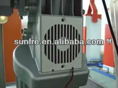 barrier gate fan cooling