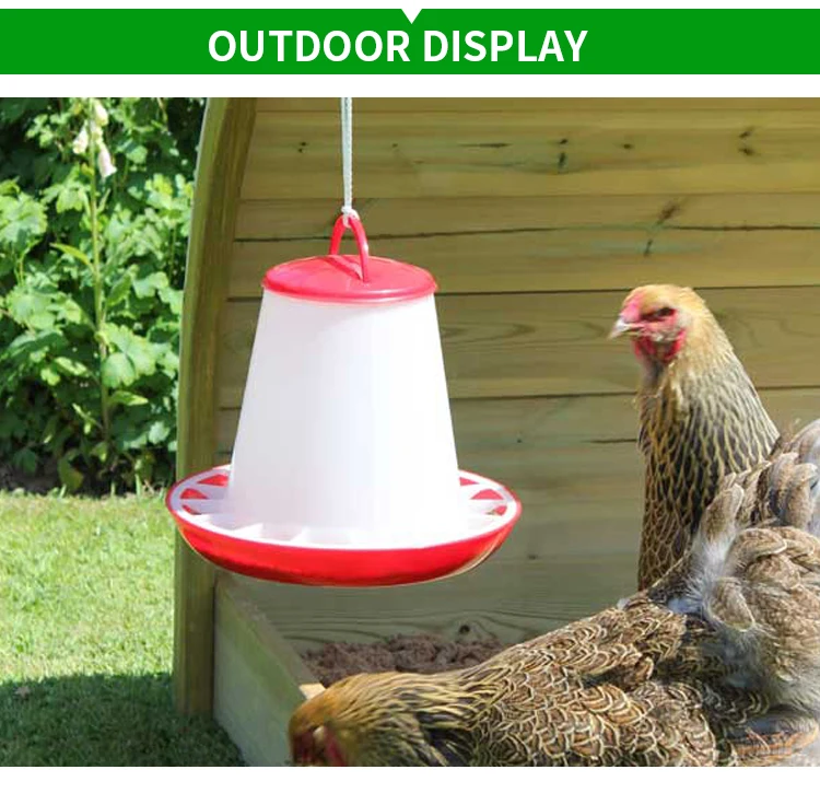 Automatic Chicken Water Bell Drinker Poultry Feeders Drinkers