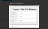 Country State City Database