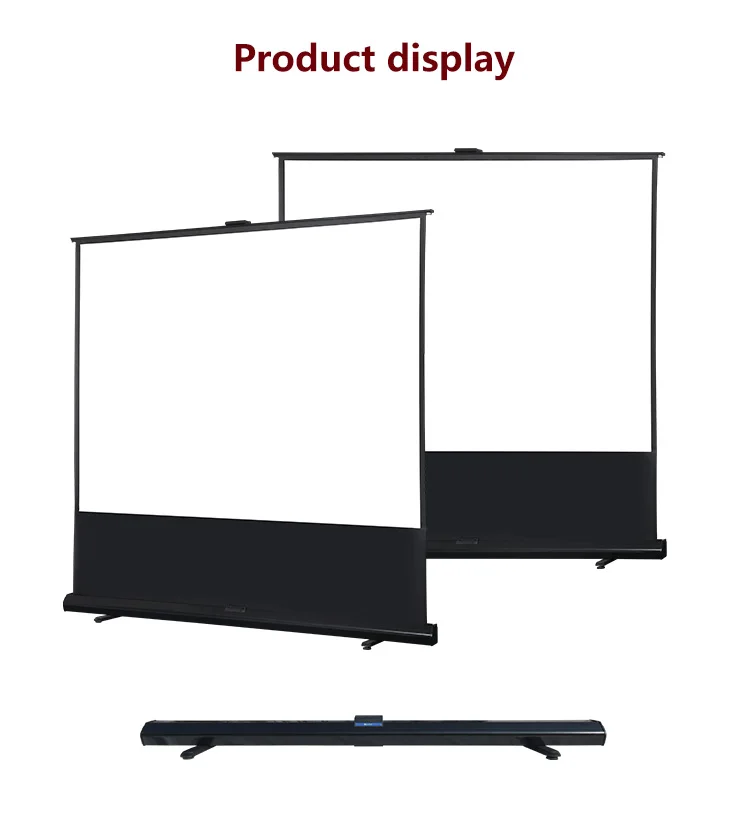 Acme Floor Rising Commercial Portable Electric Projector Screen Home