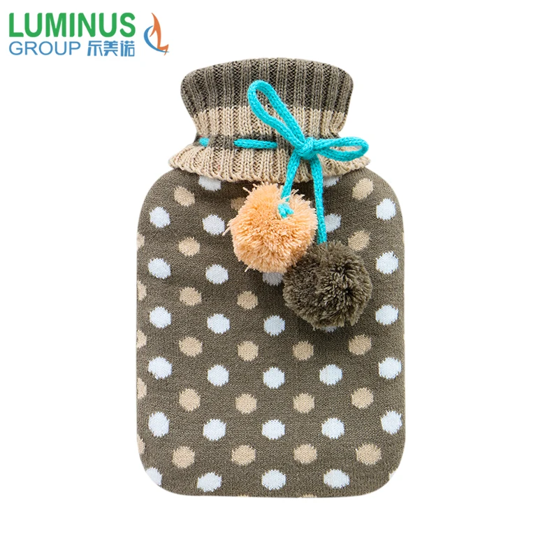 

2019 hot water bag plush ball good quality hot water bag