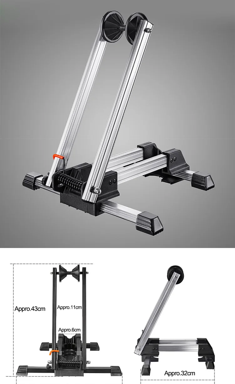 Zoyosports Foldable Bike Display Rack Portable Indoor Parking Stand
