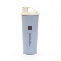 

Free Sample Wheat Straw Reusable Customized Size Plastic Protein Shaker Bottle