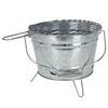 Outdoor GS certificate 28CM BUCKET BBQ for Tabletop Charcoal BBQ grill BQ-ZR18