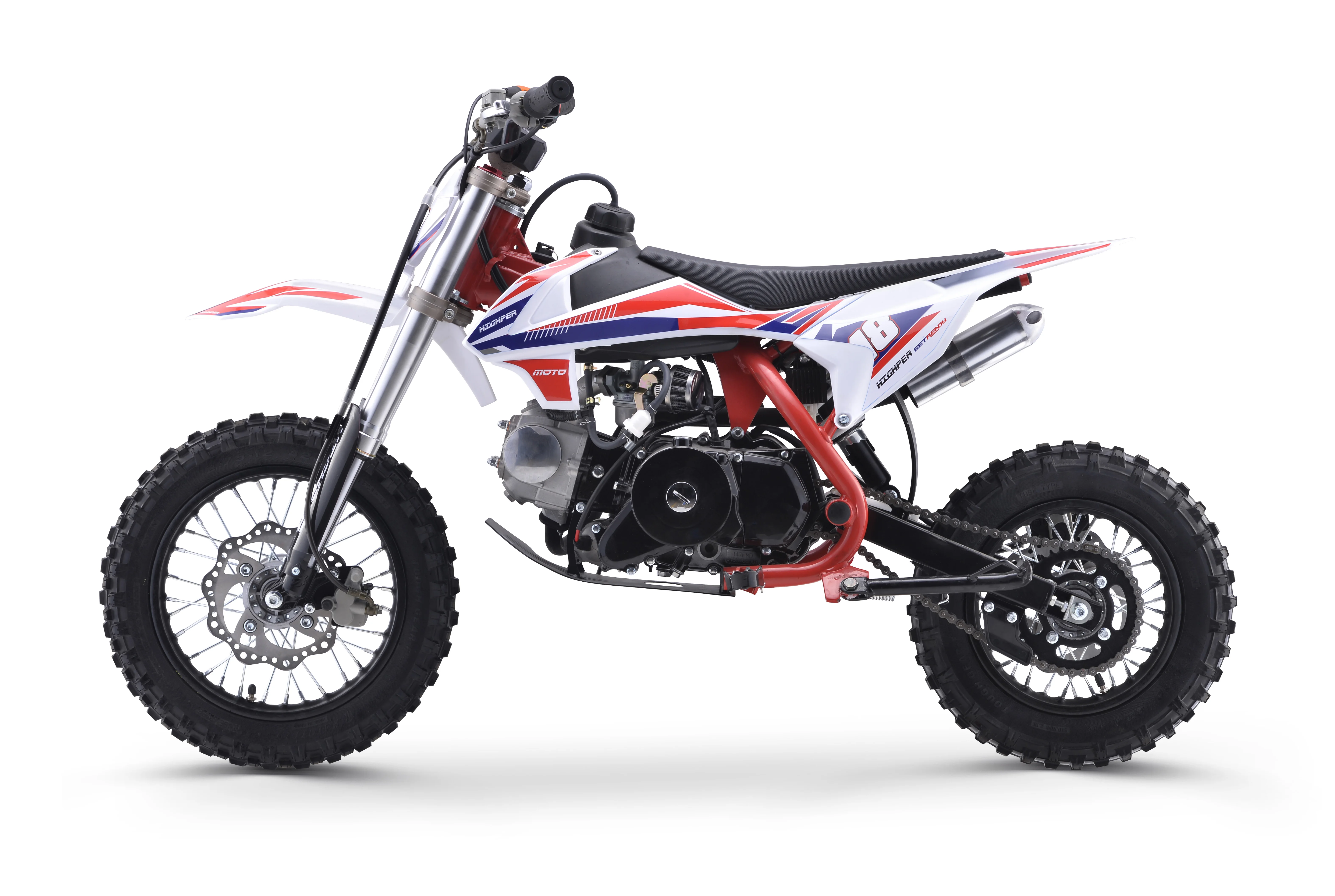2019 new 70cc 4 stroke gas powered dirt bike (dbk12)