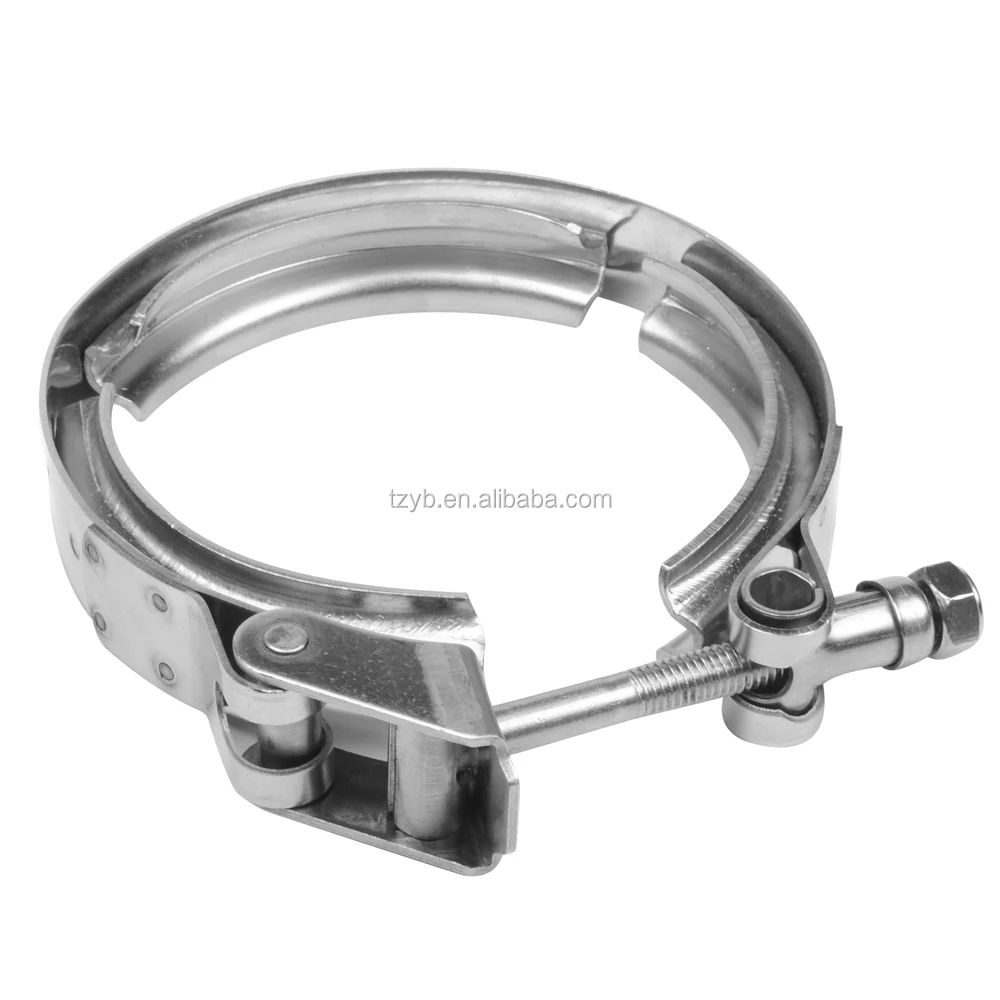 4.25/" 108mm V-Band Clamp Custom Exhaust Downpipe Turbo Mid Pipe Intercooler