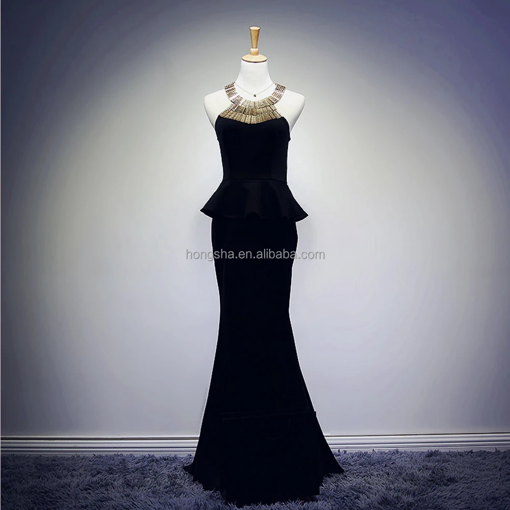 long black gown designs