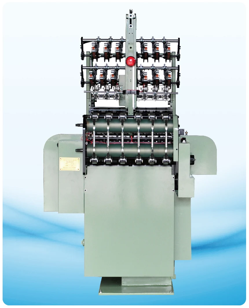 纺织机械  编织机  模型 hp-v8/27 s 安装行数 8 条带的数量 16 纺织