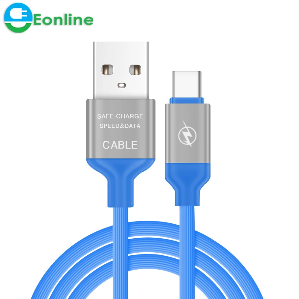 

1.2M TPE Type C USB C Data Sync Charger Cable for Samsung S8 Note 8 OnePlus5 LG Macbook FAST Charging Cable, Blue /green /rose /white /black/oranger