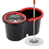 recycled mop head replacement plastic basket blue bucket spin floor mop