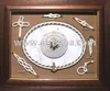 nautical frame with metal navy plaque and knots