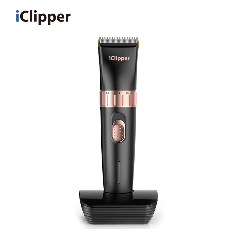 

iClipper-T3 Home Use Hair Clipper 2 Speed Led display, Black/white