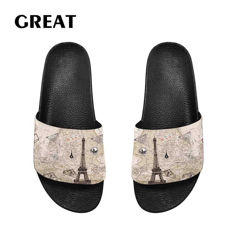 

Greatshe custom logo slide slippers for women PVC unisex sandals, Any color available for slippers