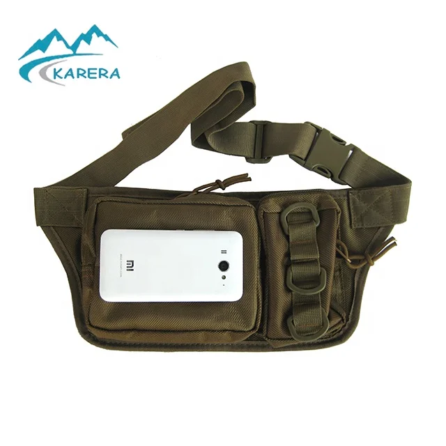 

China supply custom logo hiking military fanny pack tactical waist bag, 9 optional