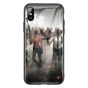Luminous Tempered Glass or TPU Phone Case iPhone