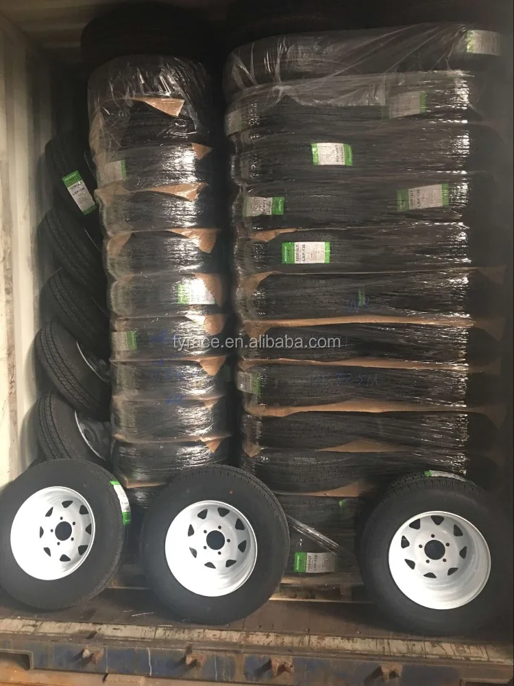 
boat trailer tires ST235/80R16 trailer rims 16X6 