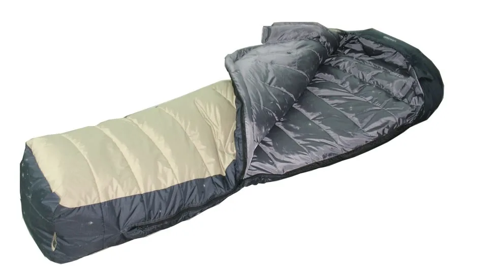 定制户外登山露营防水 90% 白鸭绒木乃伊睡袋