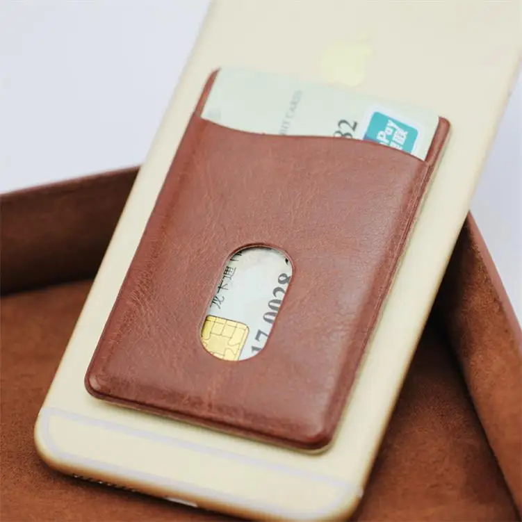 

High quality cell phone leather card holder