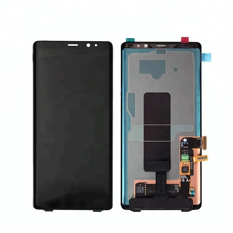 

Wholesale mobile phone lcds for Samsung Galaxy note 8 mobile lcd screen with frame for Samsung note8 cell phone parts, As the photo