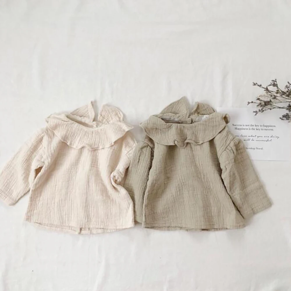 baby girl ruffle shirt