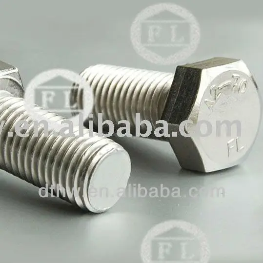 
A2  70 full threaded hex bolt Grade A level 