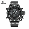 Golden Hour 106 leather Watches Mens Rreloj Hombre Golden watch, Luxury Casual steel Business Imitate quartz Watch Male