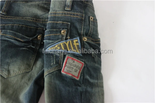 Grosir York Ganda Tombol Jins Celana Anak-anak Untuk China 