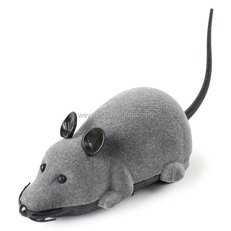 Électrique sans fil télécommande RC Rat Souris Jouet animal de compagnie Chats