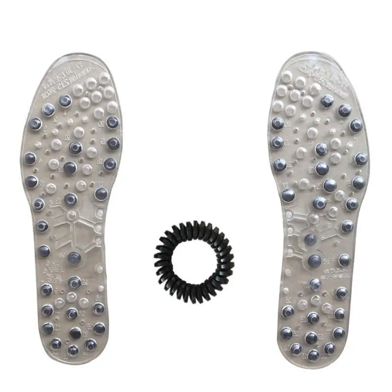 

Magnetic Massage Insoles,Memory Foam Magnetic Health Foot Insole, Helps Slimming Burn Fat,Improves Blood Circulation, Blue,white,green,brown