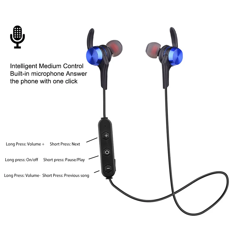 2020 Hot Selling Sports Wireless Headphones Beautiful Gift Custom OEM BT Wireless Earphone - ANKUX.COM