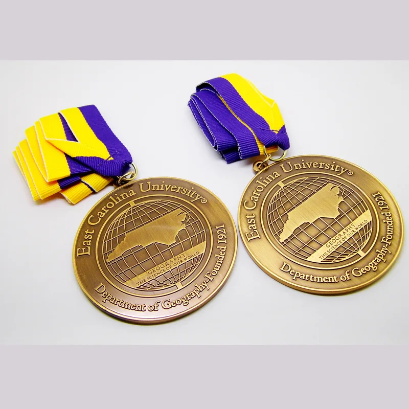 
Custom make medal metal with gold finishing 