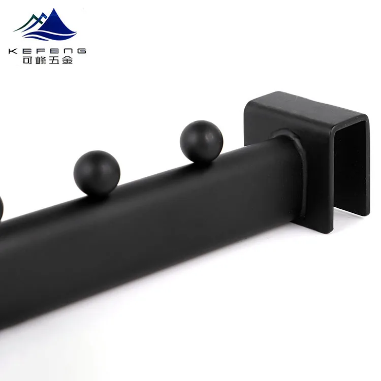 
High quality metal silver clothes stand hanging hook for oval tube 