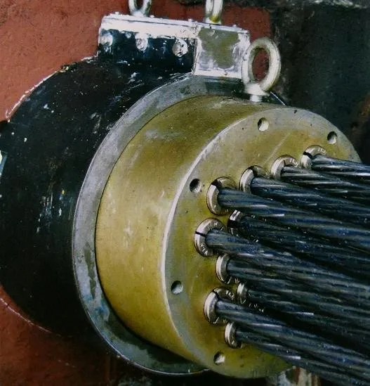 Bm13(12.7012.90mm) Flat Anchorage With Anchor Bearing Plate /grip