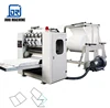 Folding Facial Pocket Paper Making Machine Face Tissue Slitting Machine