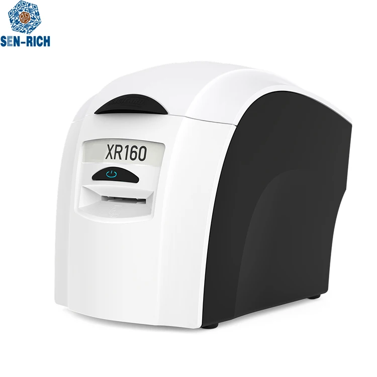 

XR160 High Speed Magicard Terminal IC/ID/Credit Card Single Side Plastic Card Printer, Black+white