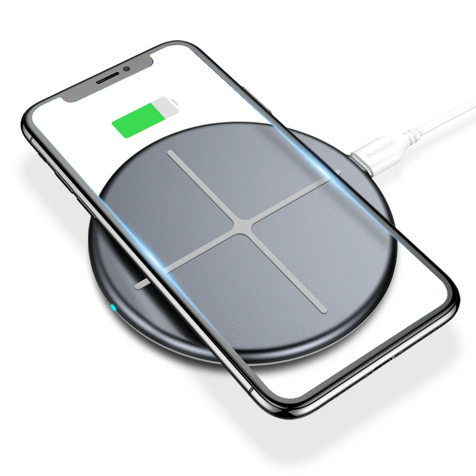 

Great Free Shipping FLOVEME Portable 5W Wireless Charger For Apple For iPhone